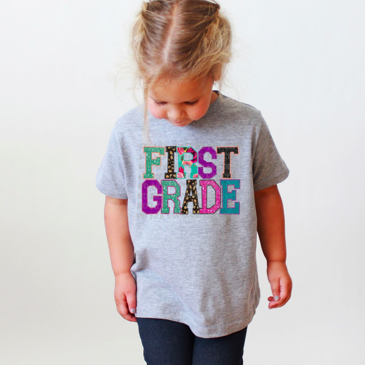 First Grade Faux DTF Transfer