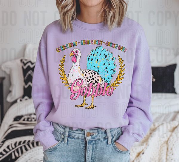 Gobble Baby DTF Transfer