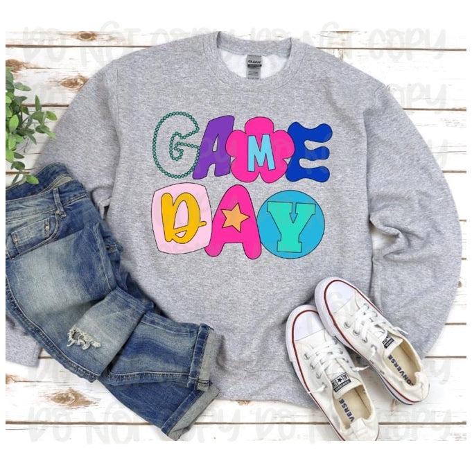 Game Day Fun and Funky DTF Transfer
