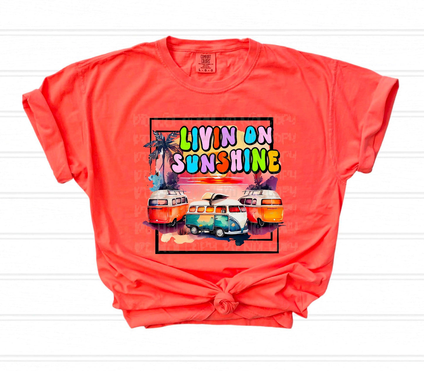 Livin On Sunshine DTF Transfer