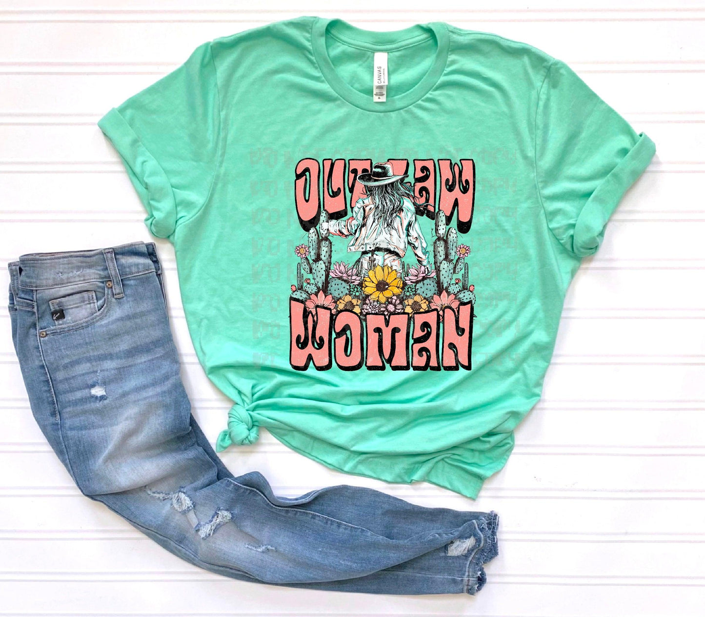 Outlaw Woman DTF Transfer