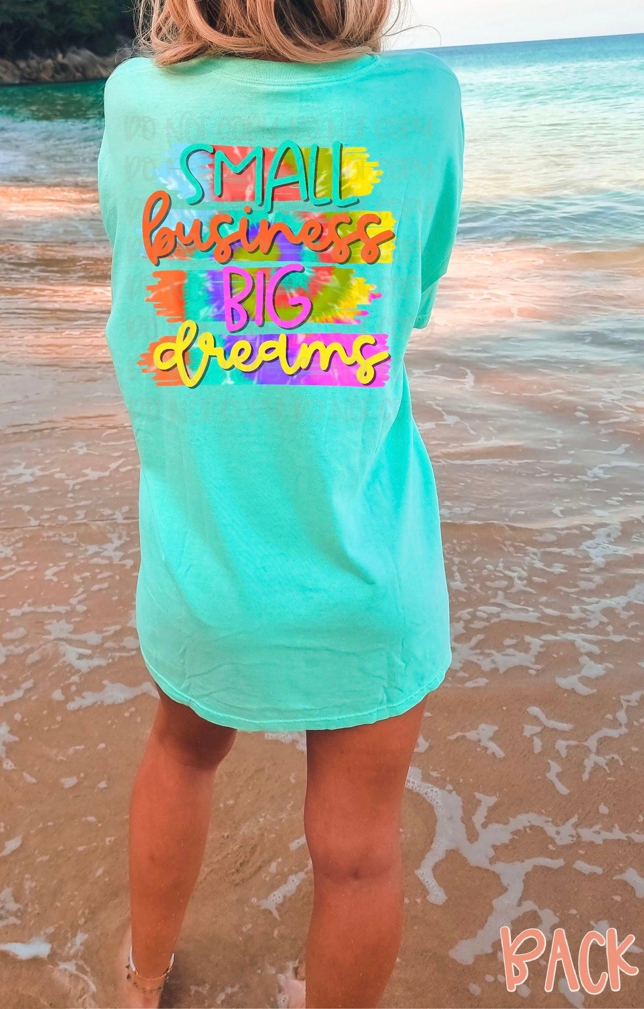 Shop Small Front/Back DTF Transfer