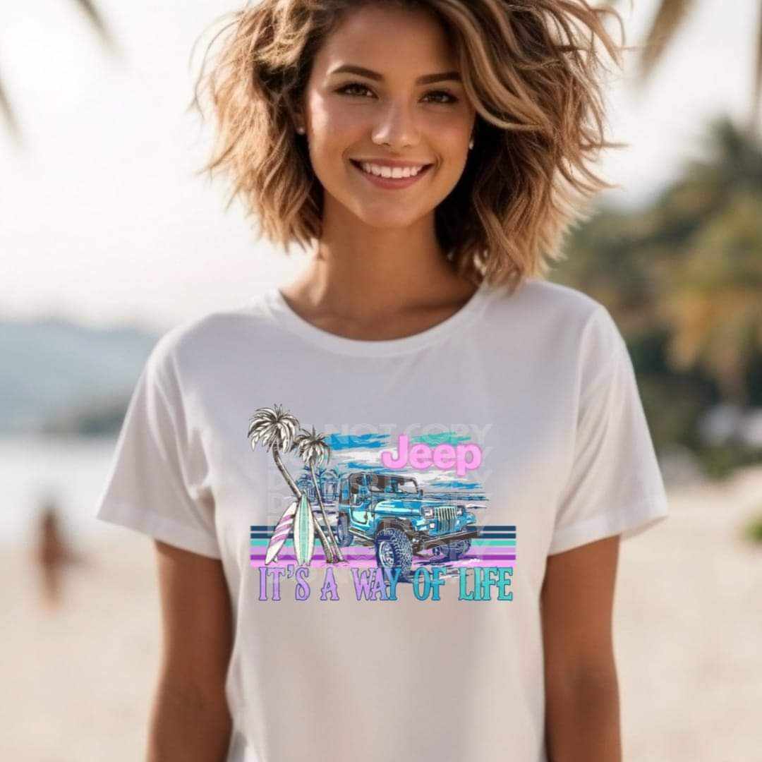It's A Way Of Life DTF Transfer