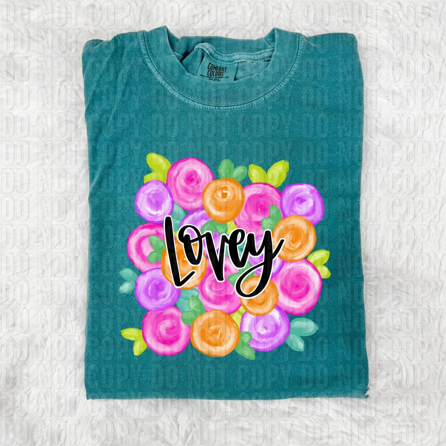 Lovey Floral DTF Transfer