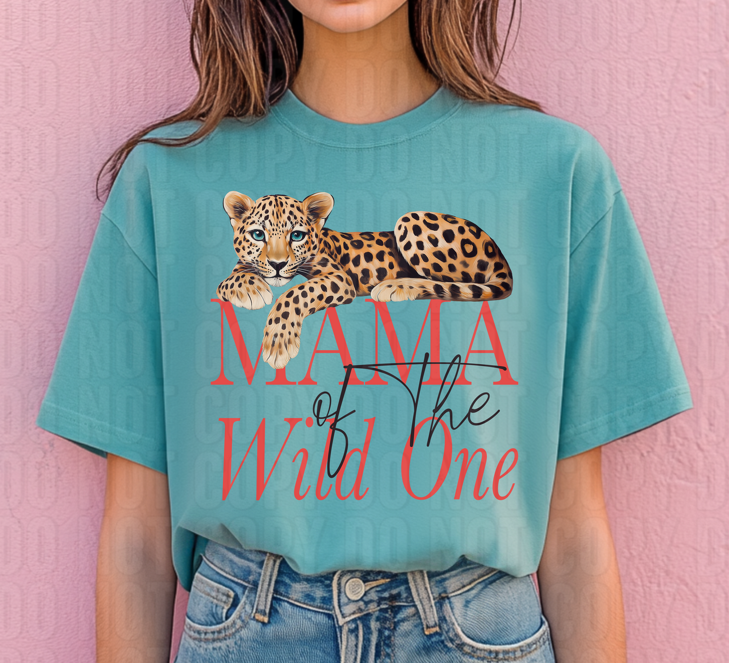 Mama Of The Wild One DTF Transfer