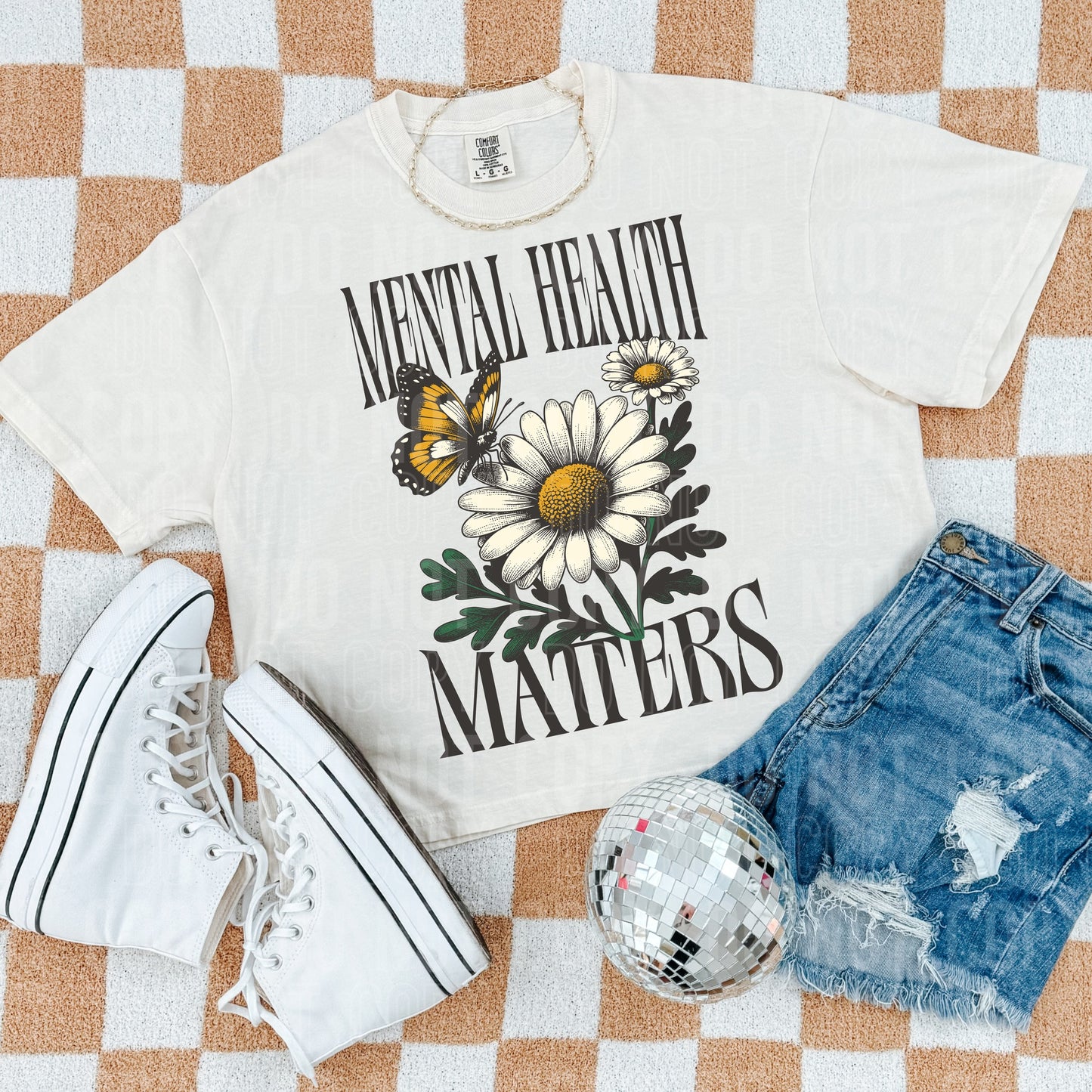 Mental Health Matters DTF Transfer