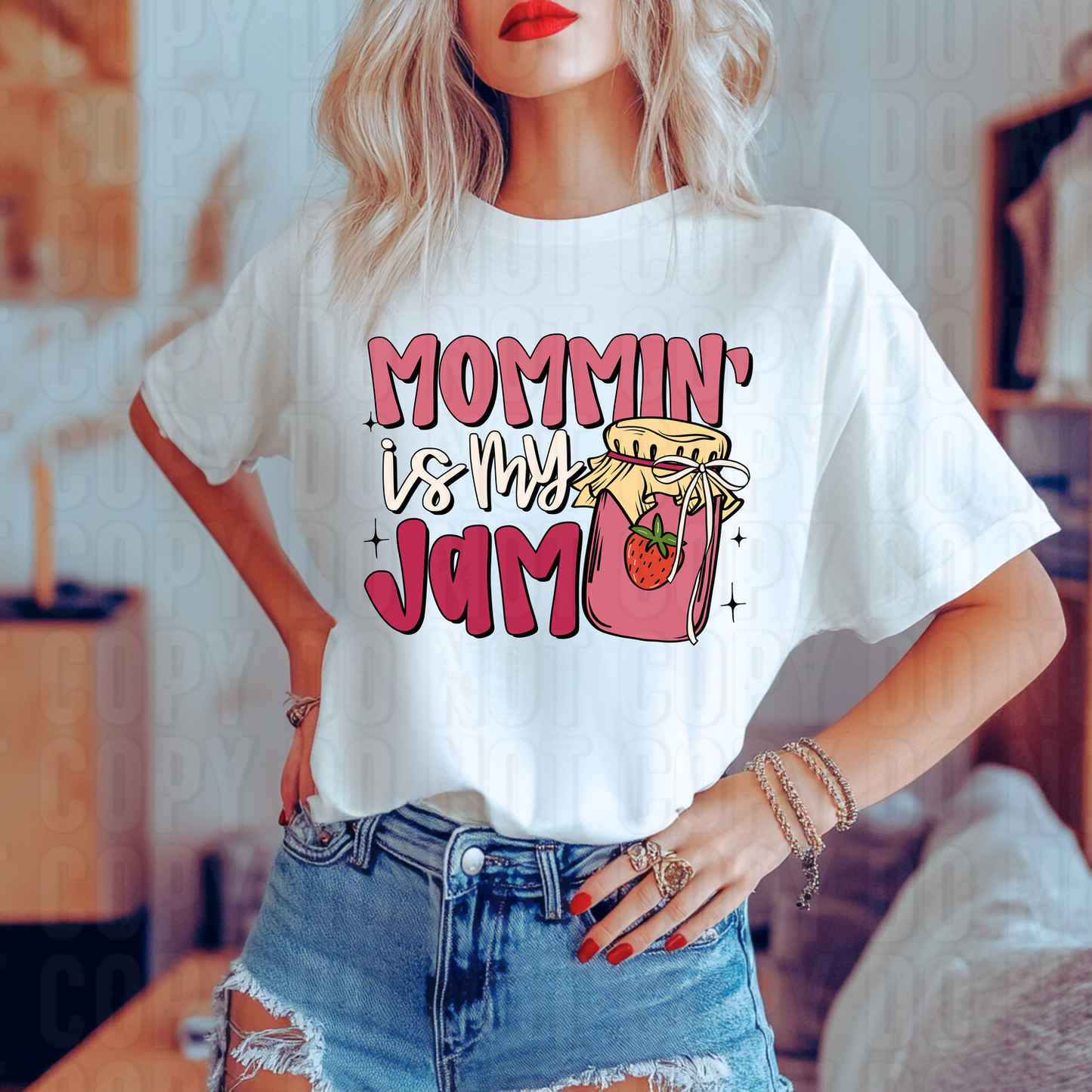 Mommin' Is My Jam DTF Transfer
