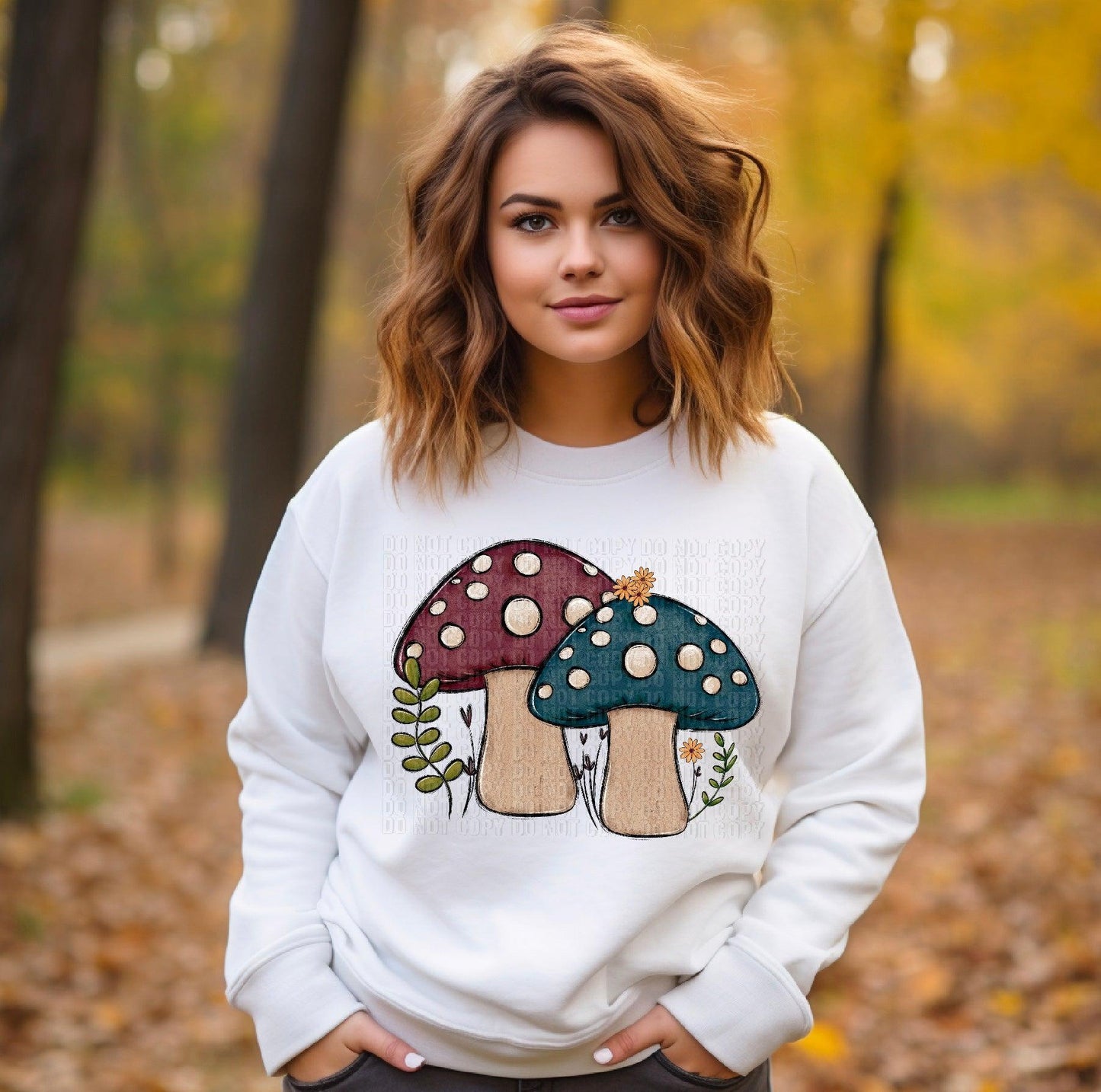 Mushrooms DTF Transfer