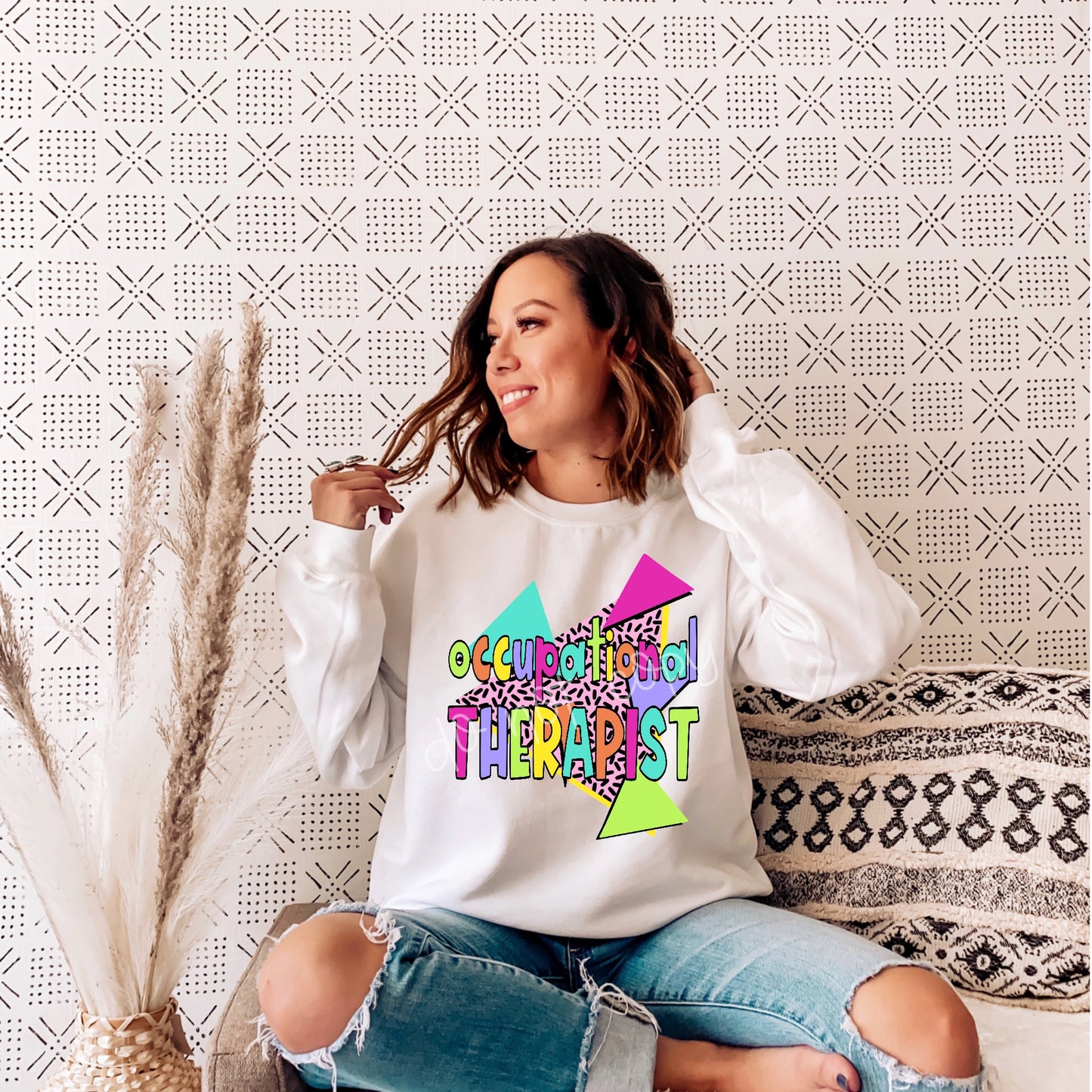 90s Theme Occupational Therapist DTF Transfer