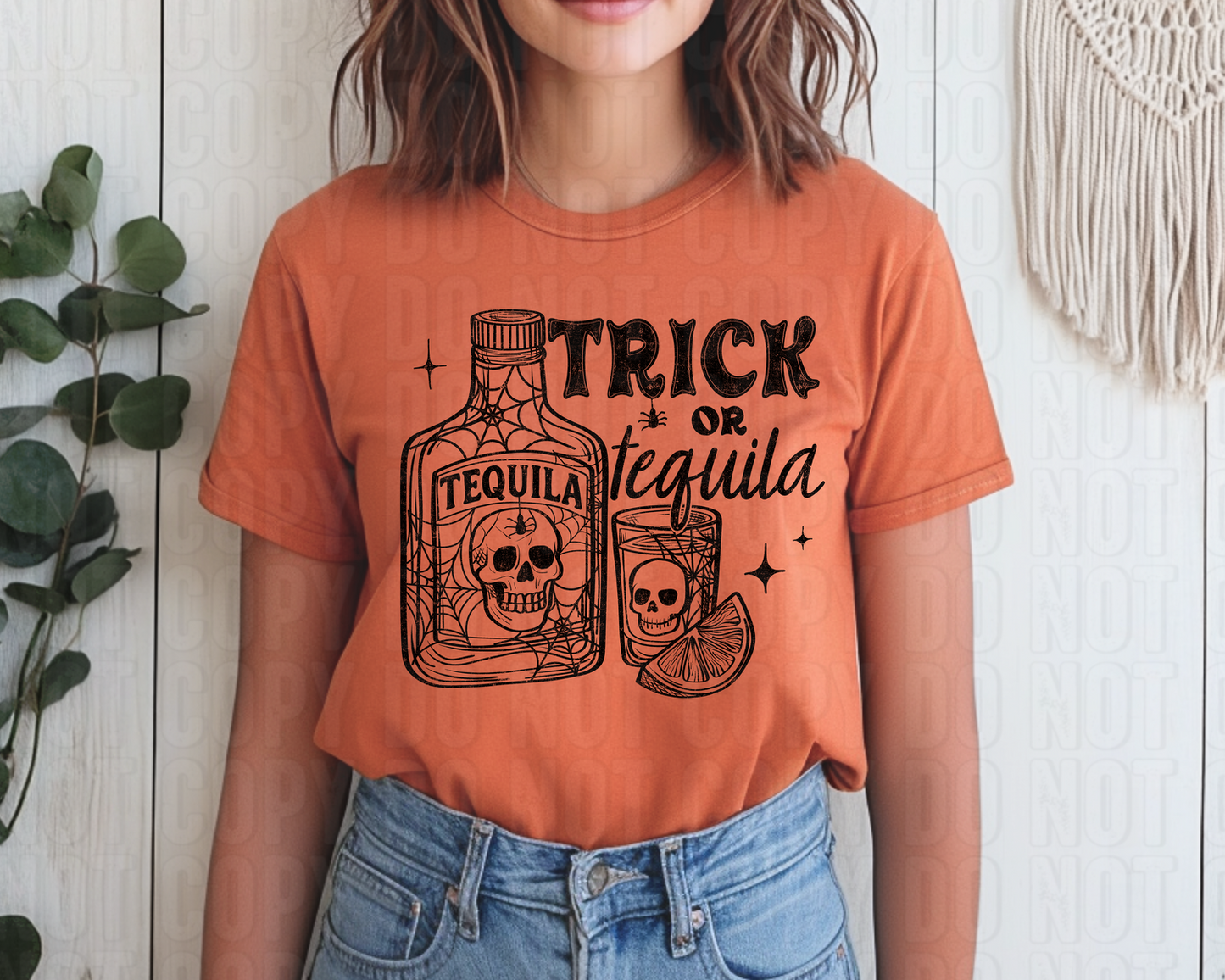 Trick Or Tequila DTF Transfer