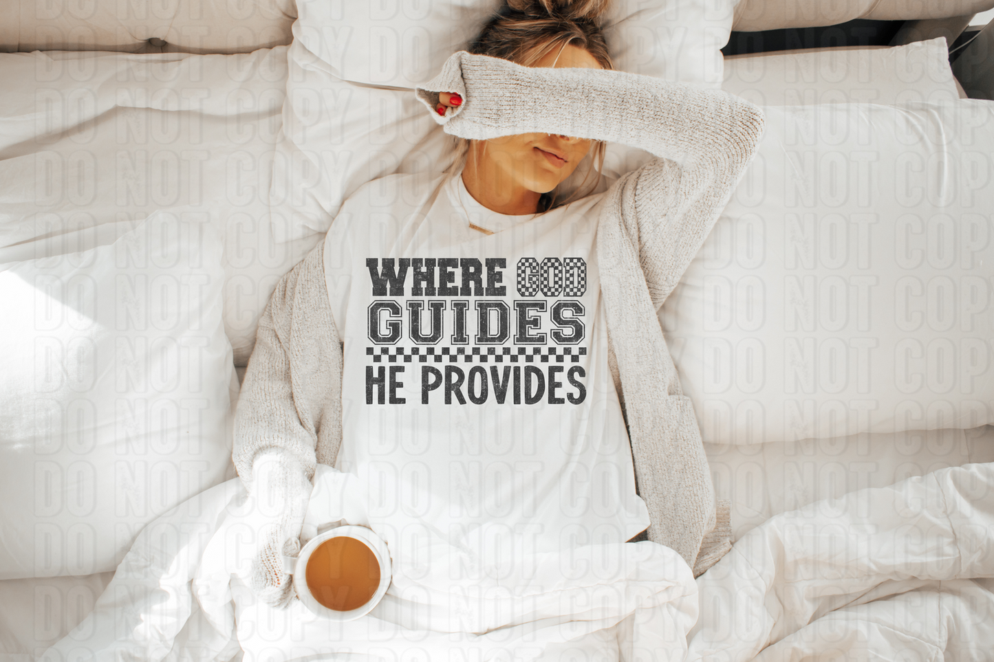 Where God Guides DTF Transfer
