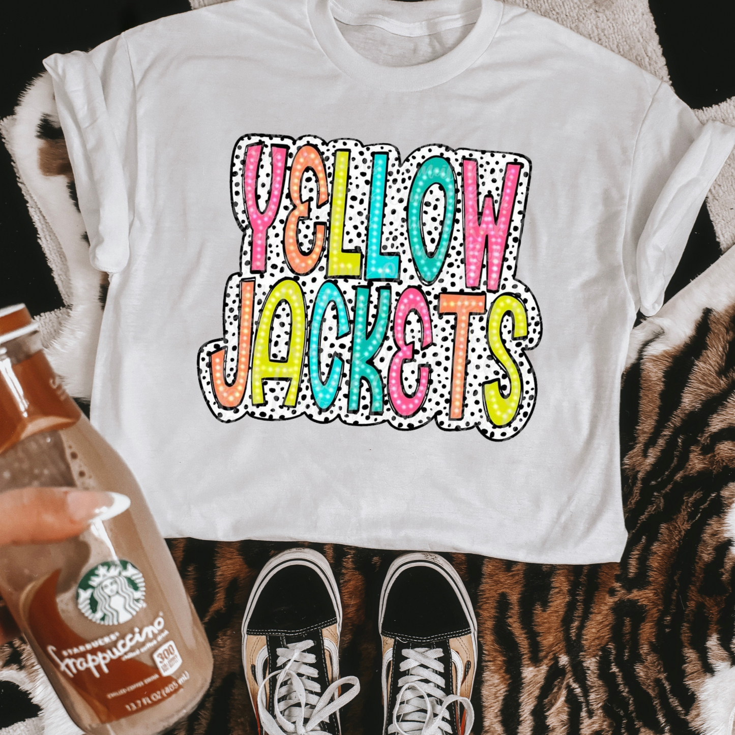 Team Mascot Dalmatian Dots DTF Transfer