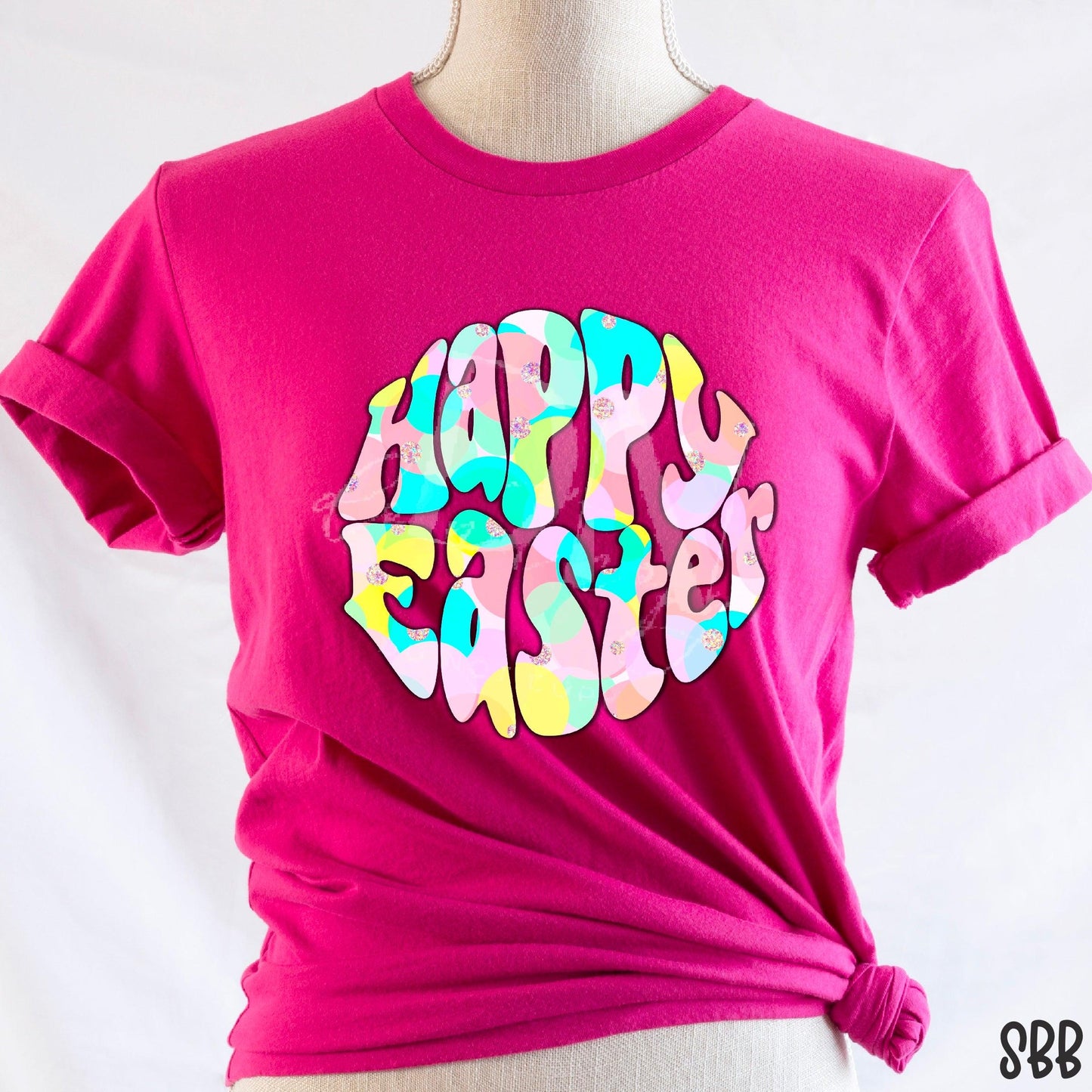 Happy Easter DTF Transfer