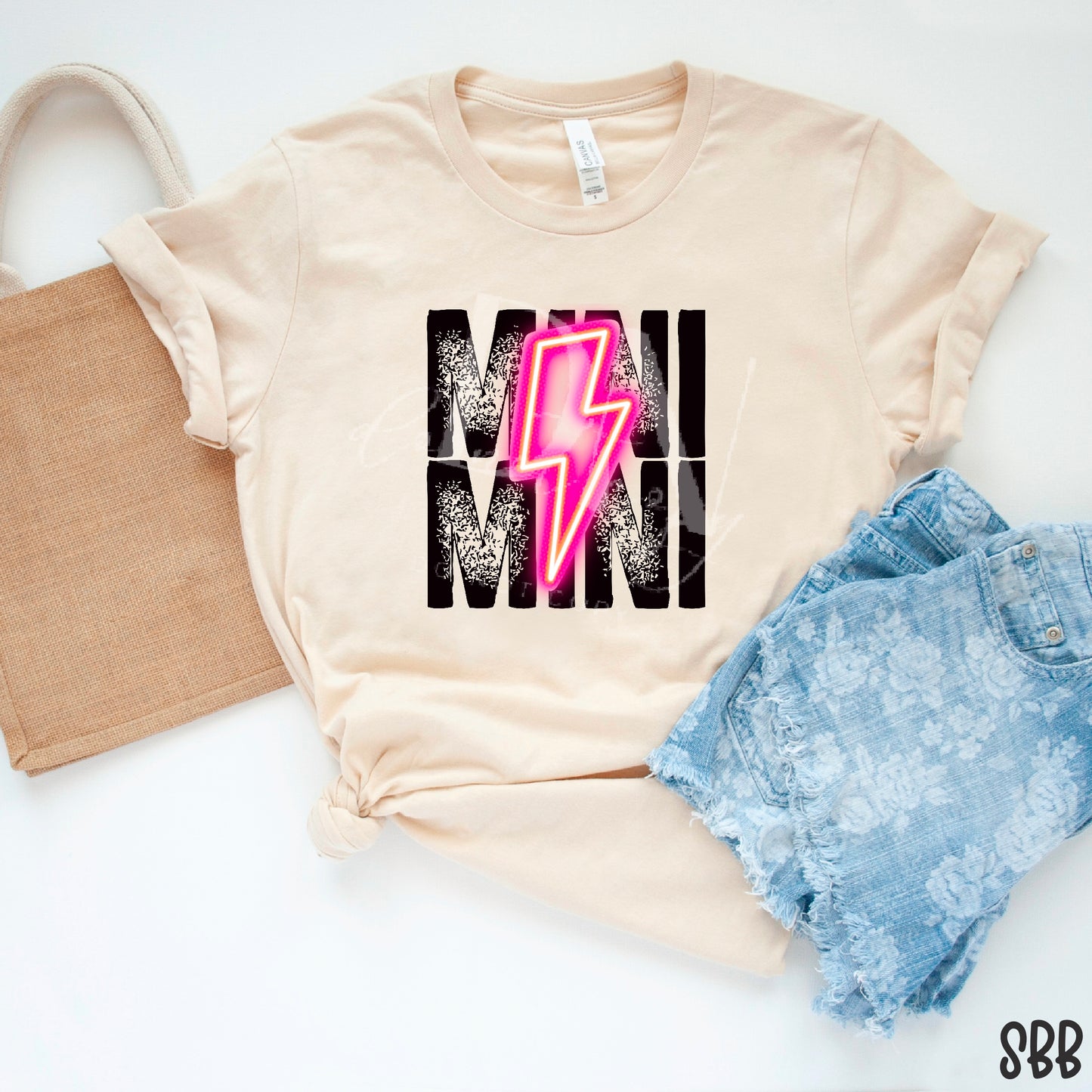 Mini Black Neon DTF Transfer