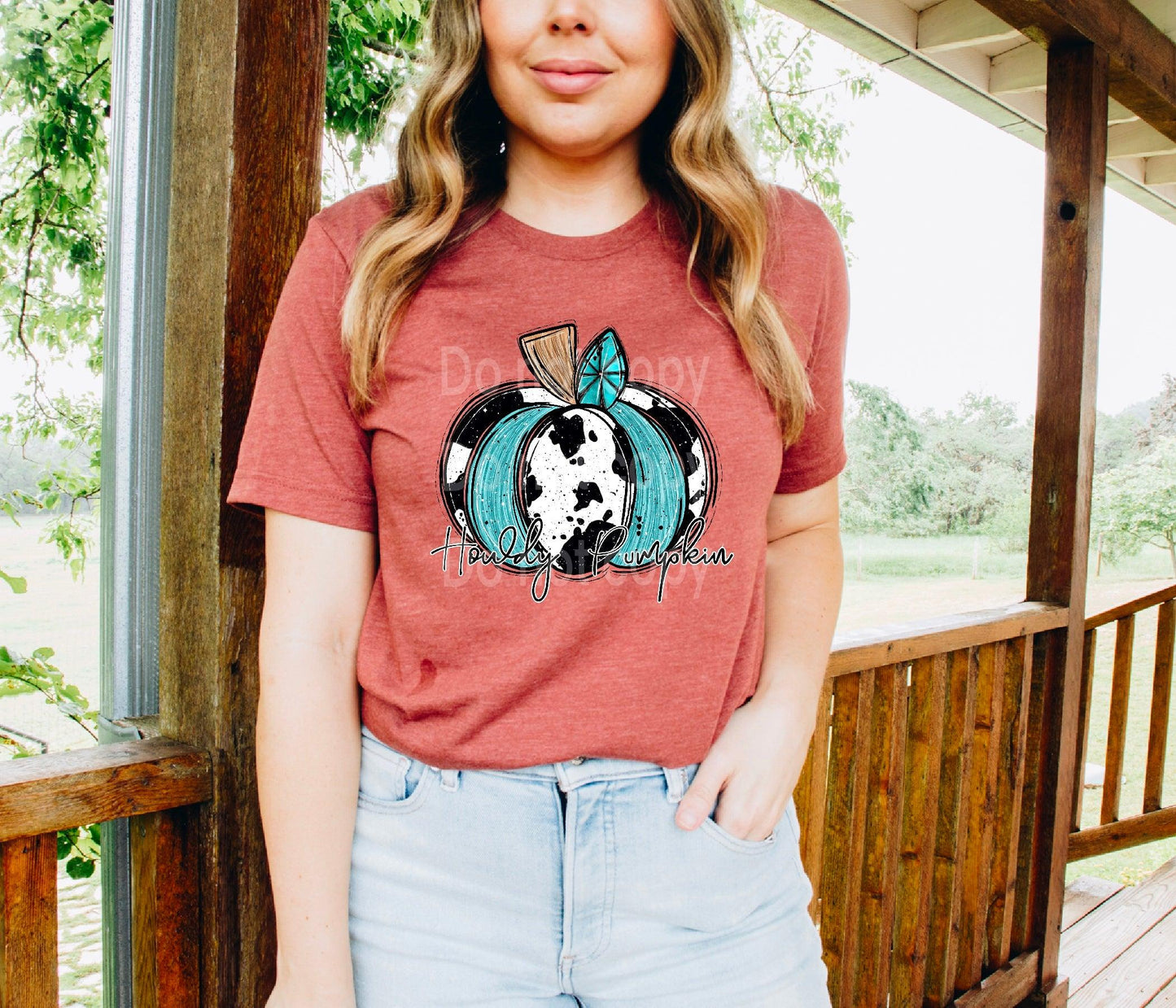 Howdy Pumpkin DTF Transfer