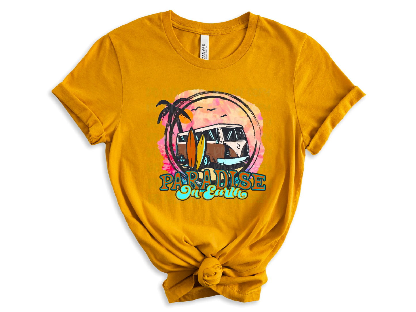 Paradise On Earth DTF Transfer