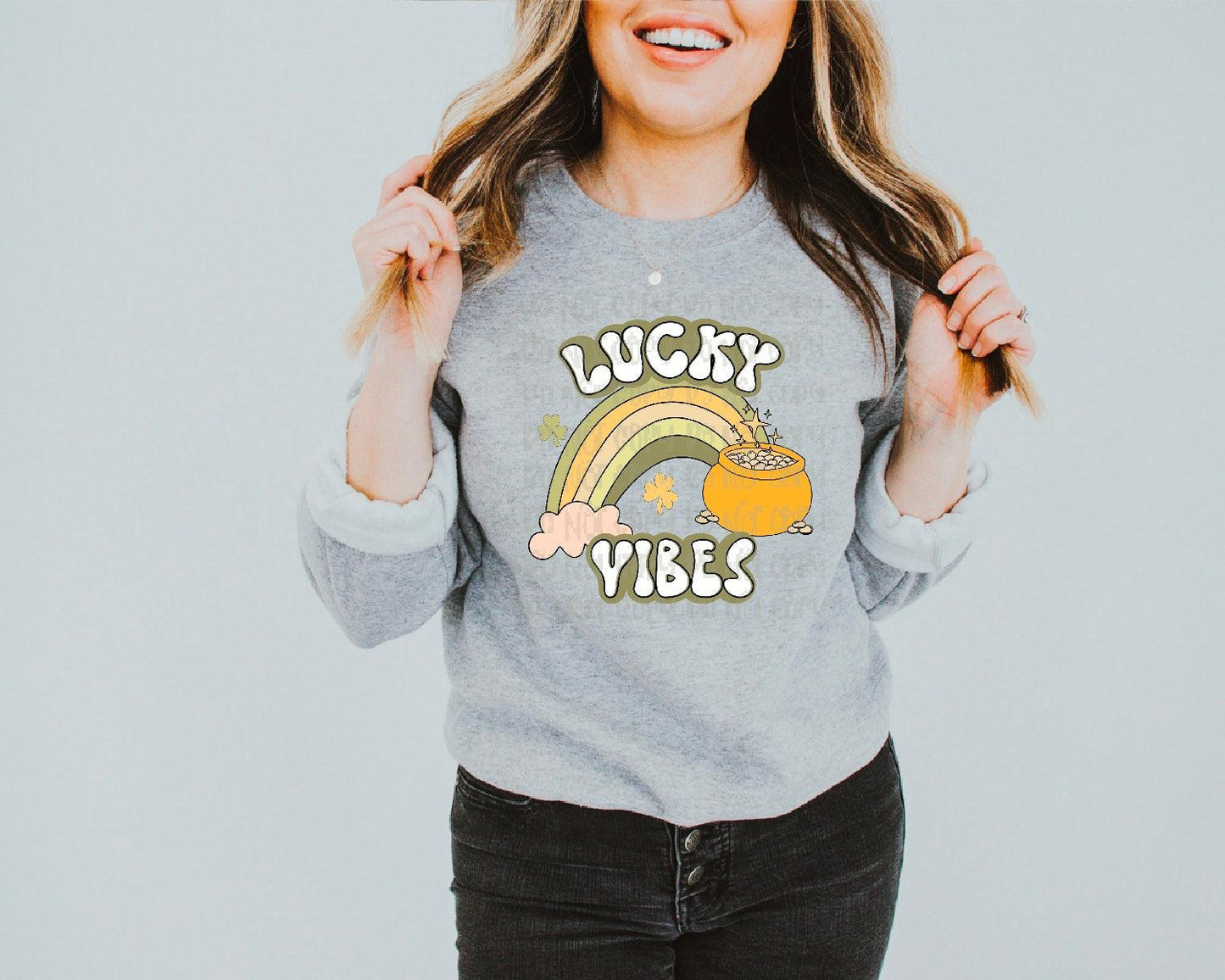 Lucky Vibes DTF Transfer