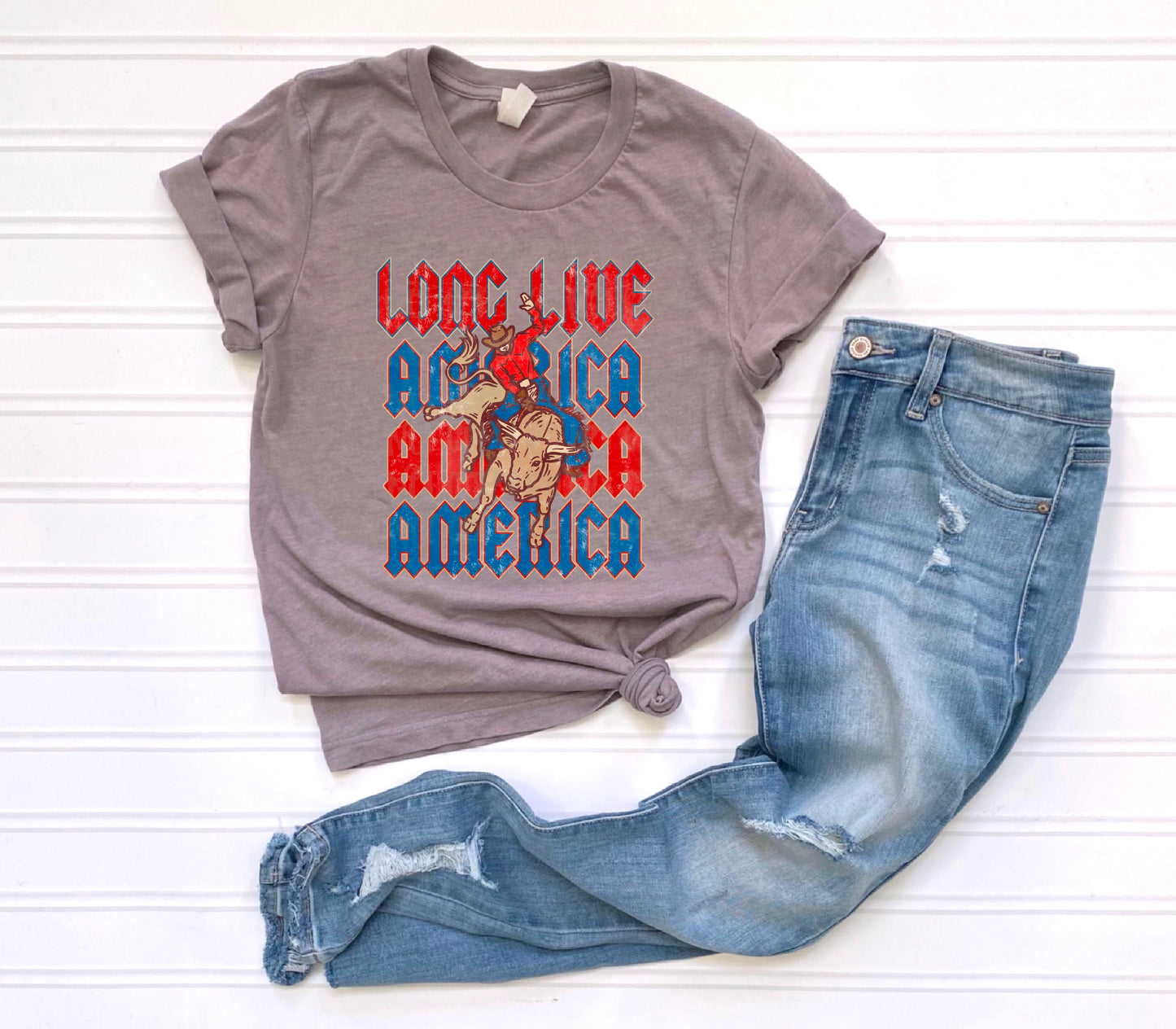 Long Live America DTF Transfer