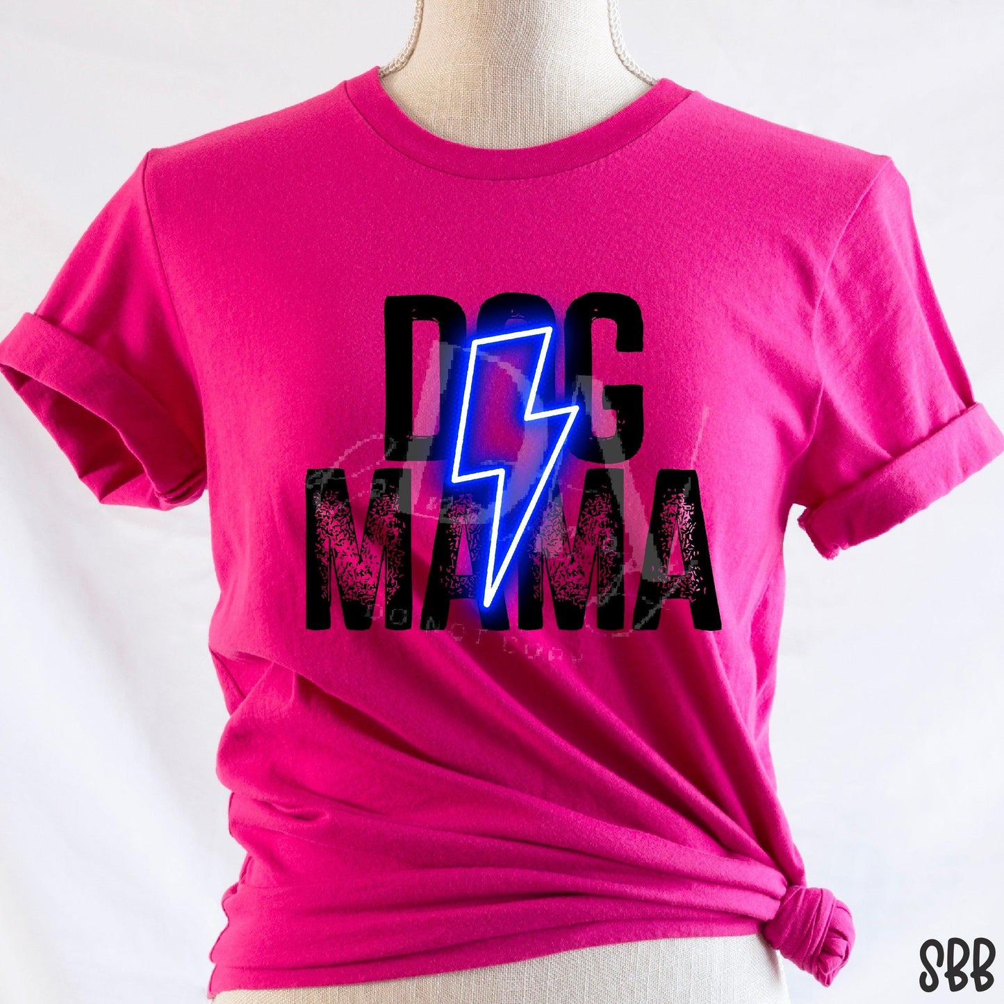 Dog Mama Blue DTF Transfer