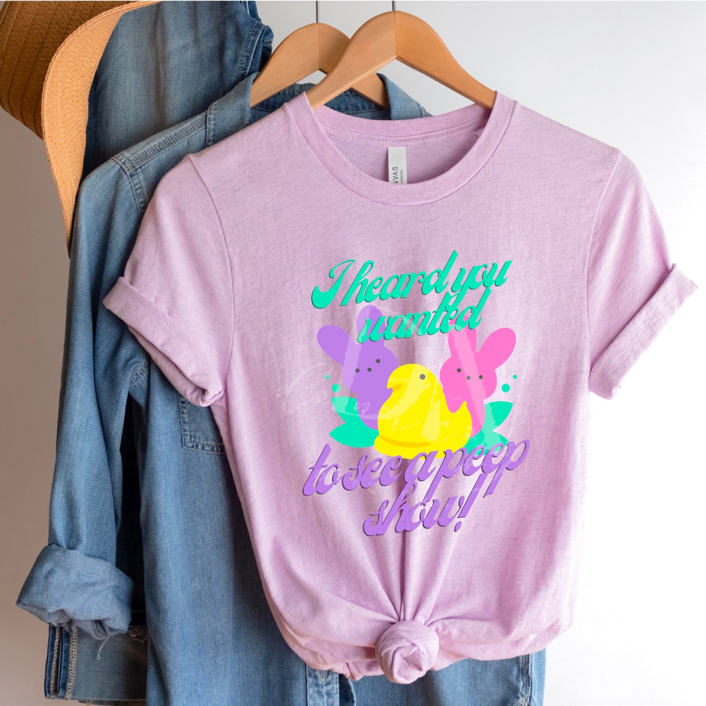 I Heard You Wanted A Peep Show DTF Transfer