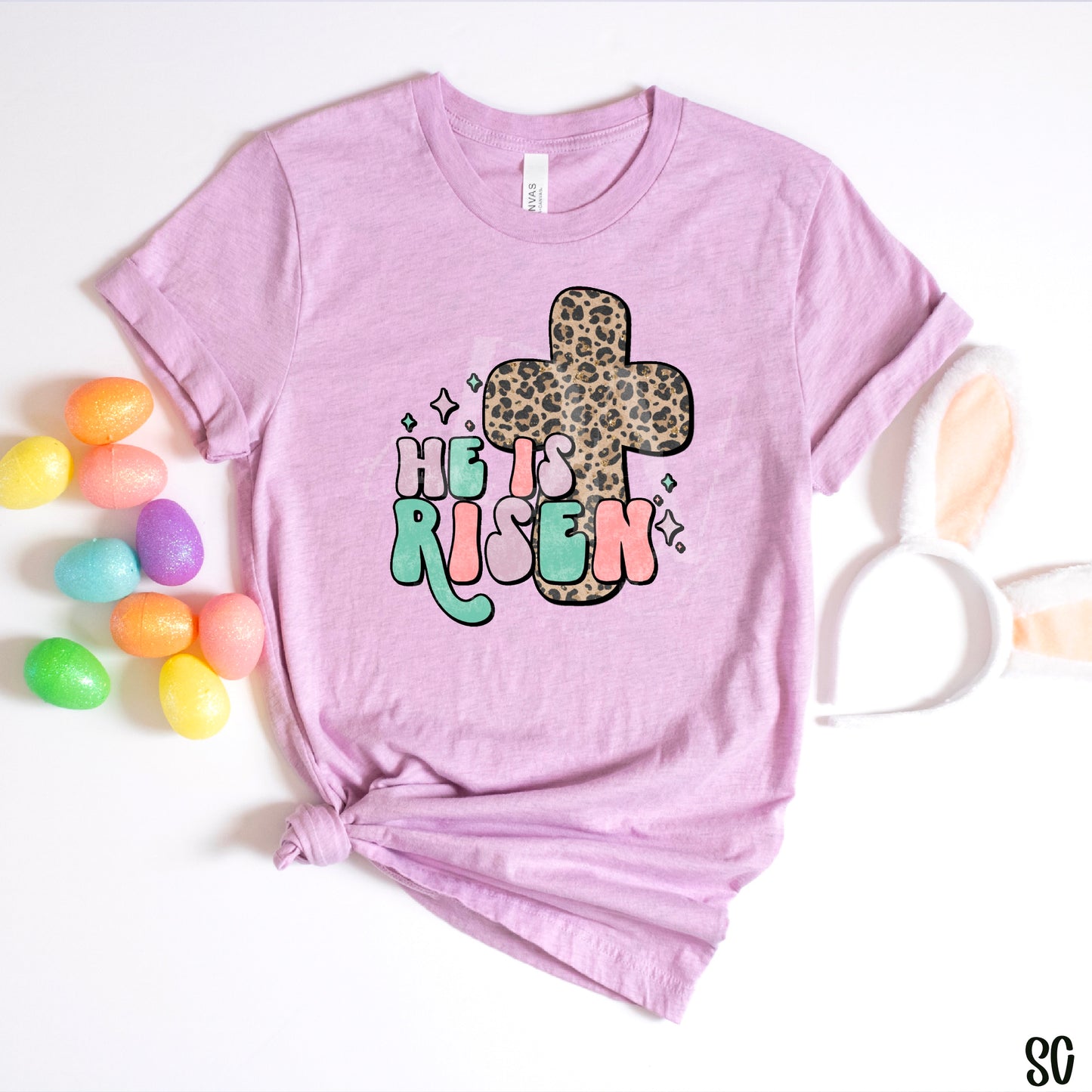 He Is Risen DTF Transfer