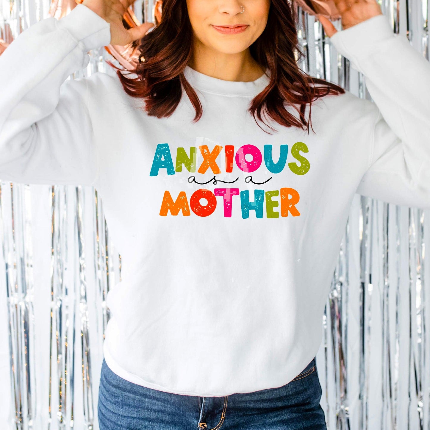Anxious As A Mother DTF Transfer