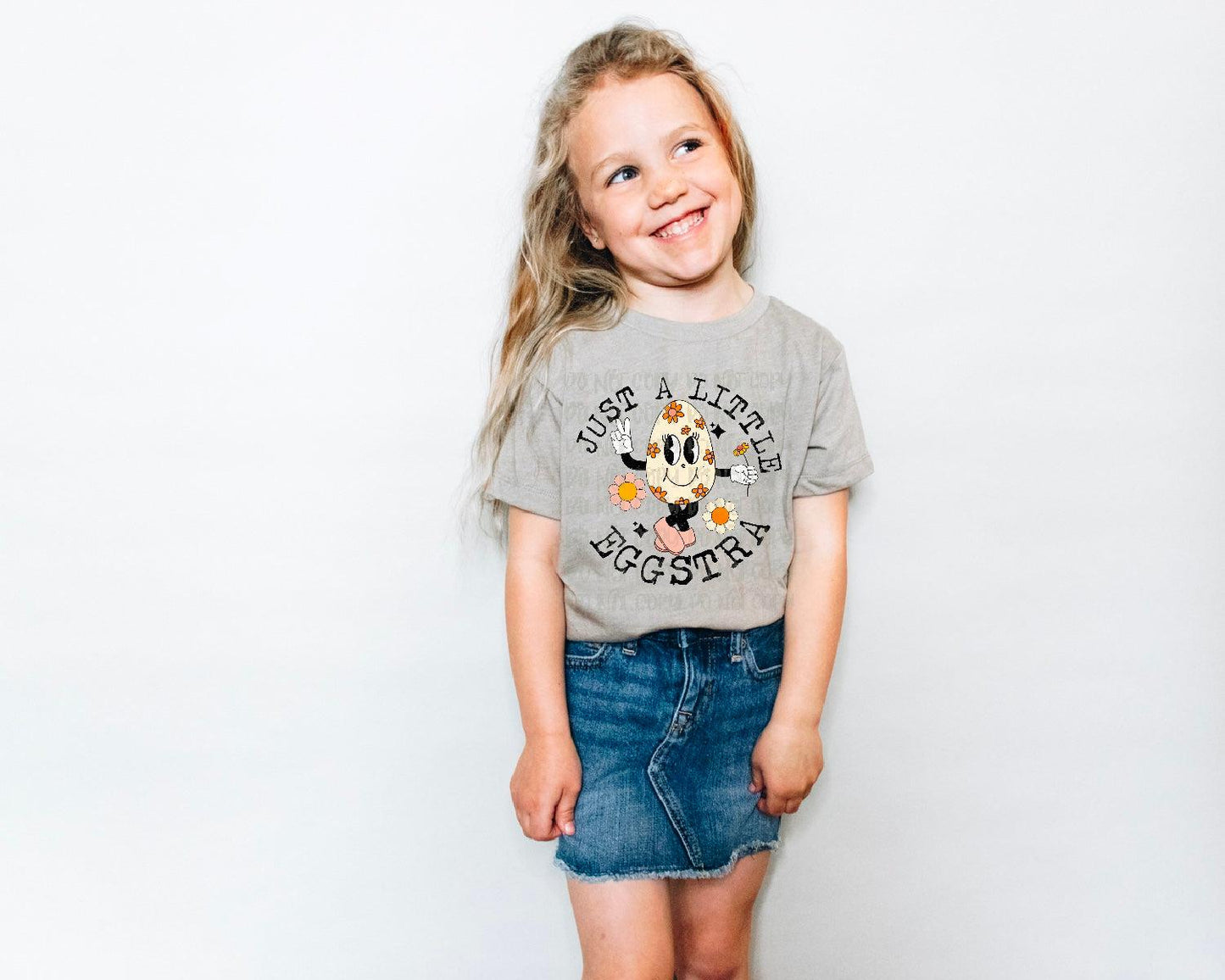 Just A Little Eggstra DTF Transfer