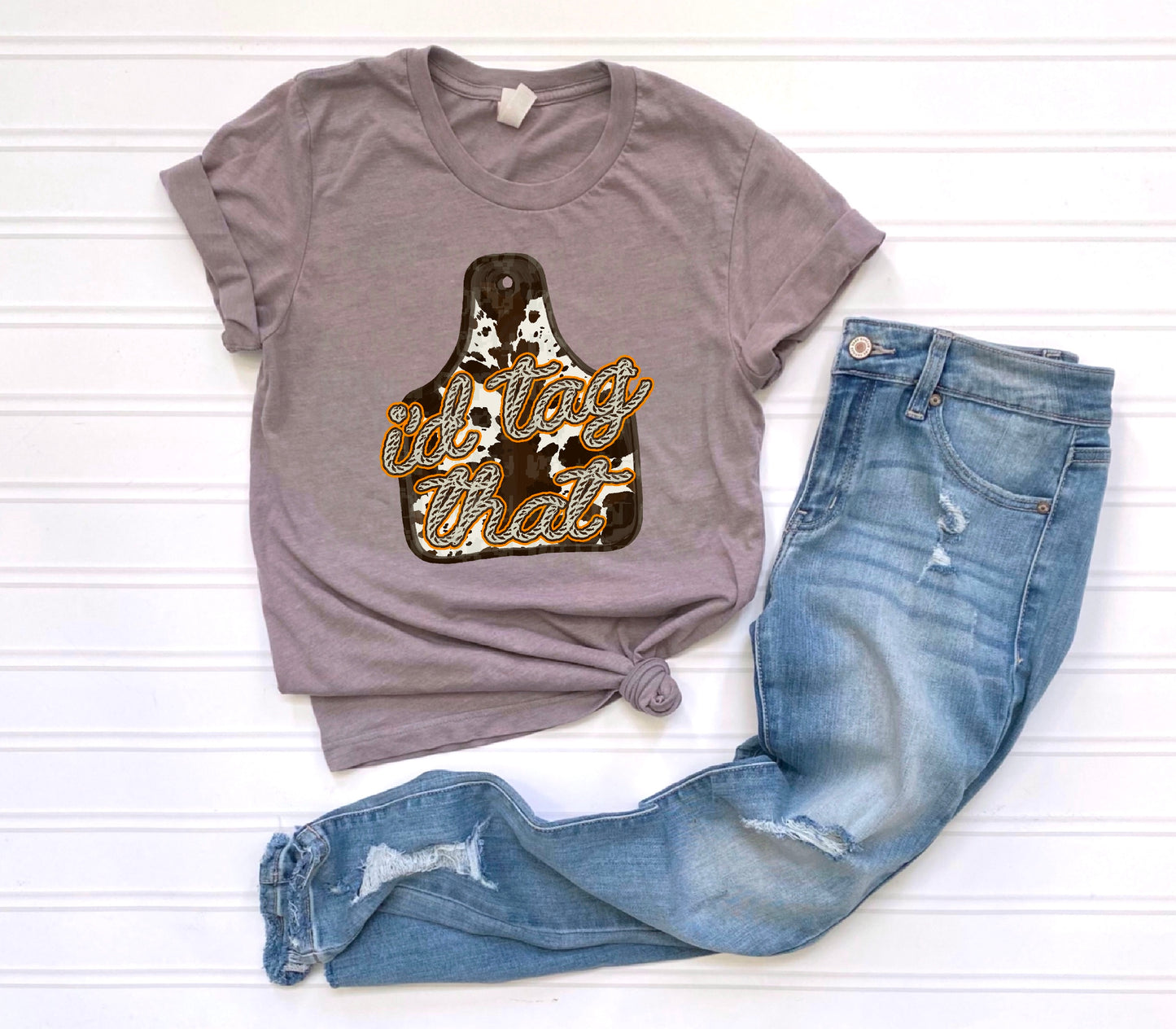 Id Tag That DTF Transfer