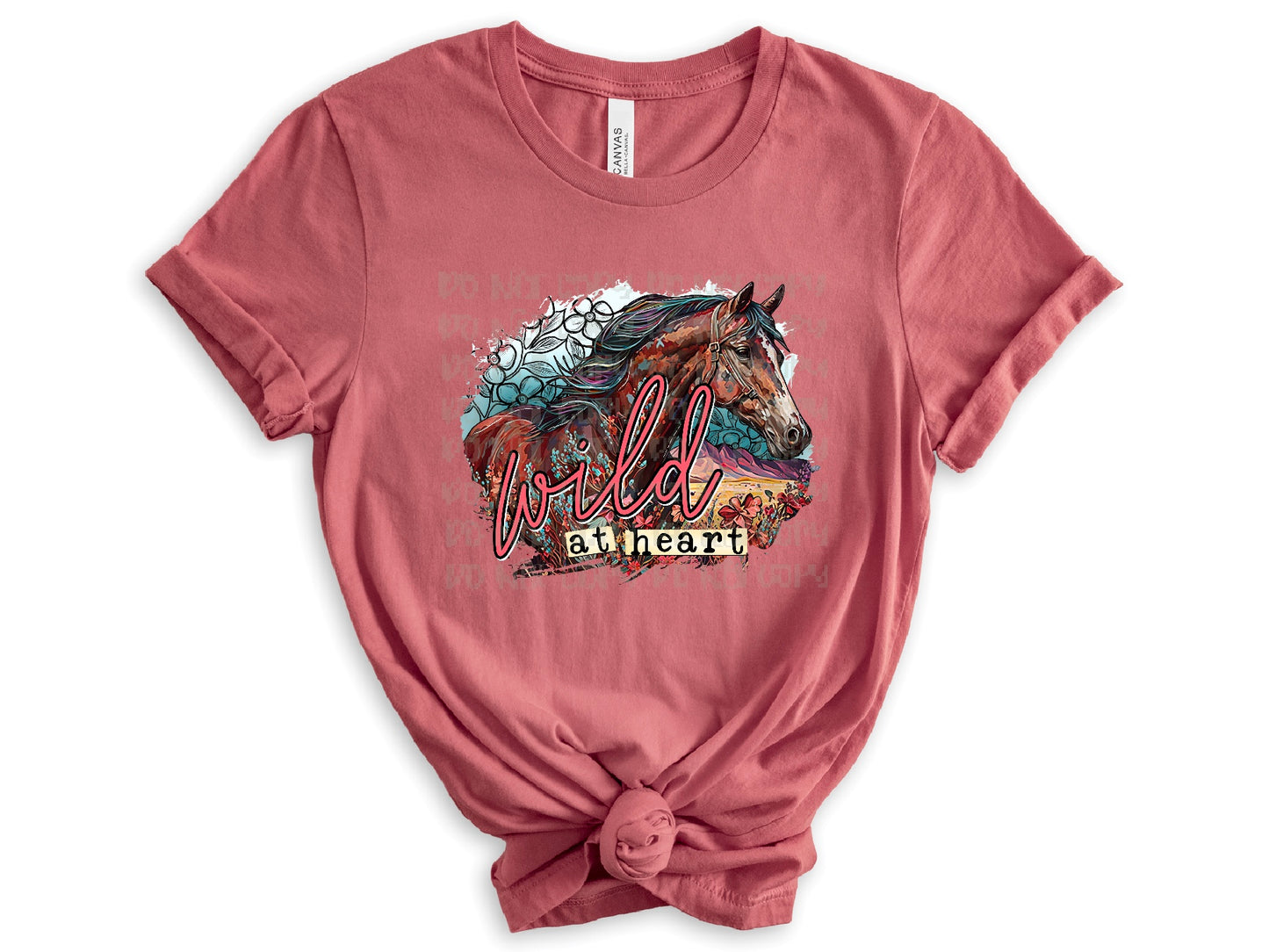 Wild at Heart DTF Transfer