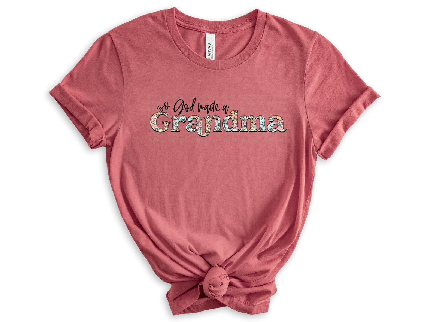 So God Made a Grandma DTF Transfer