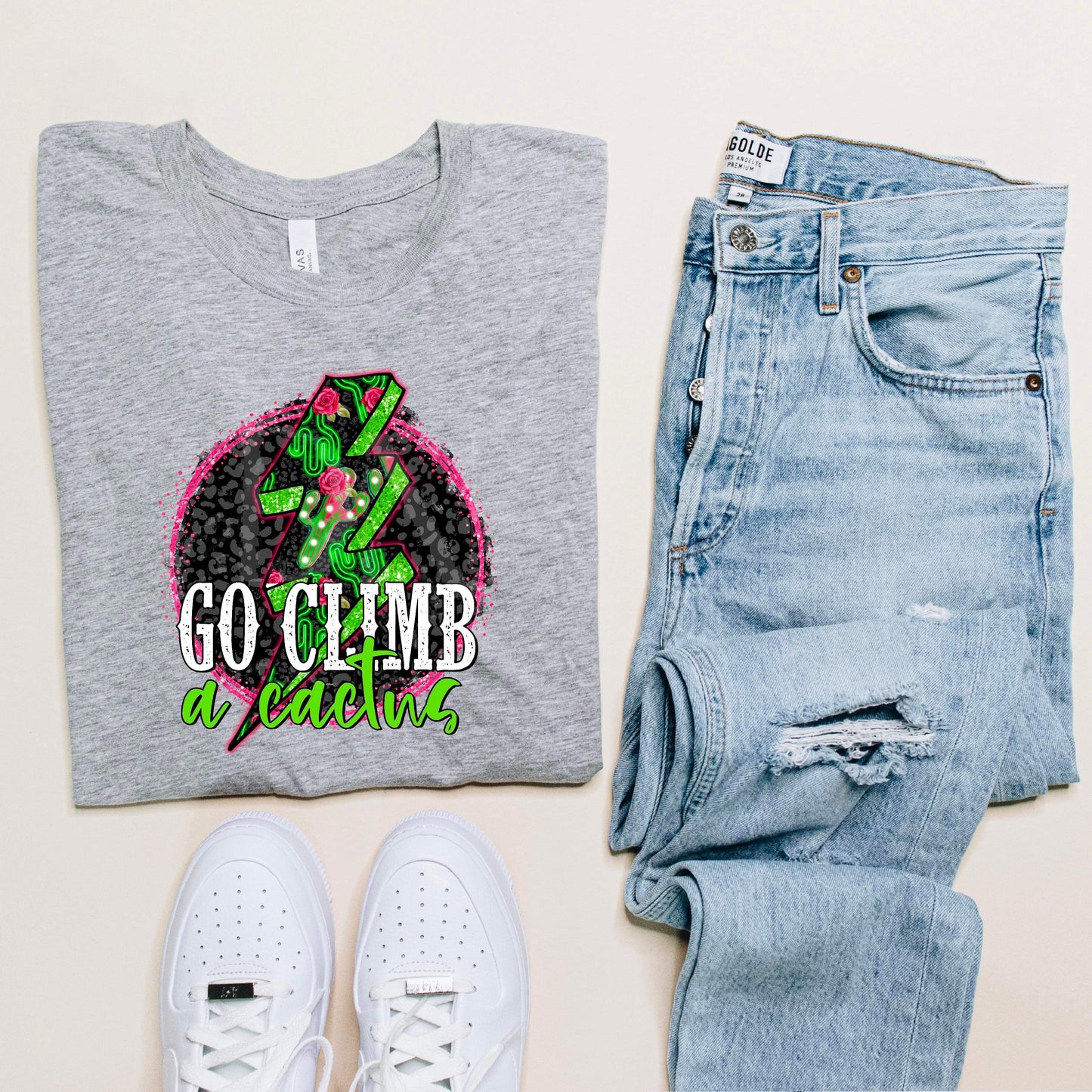 Go Climb a Cactus DTF Transfer