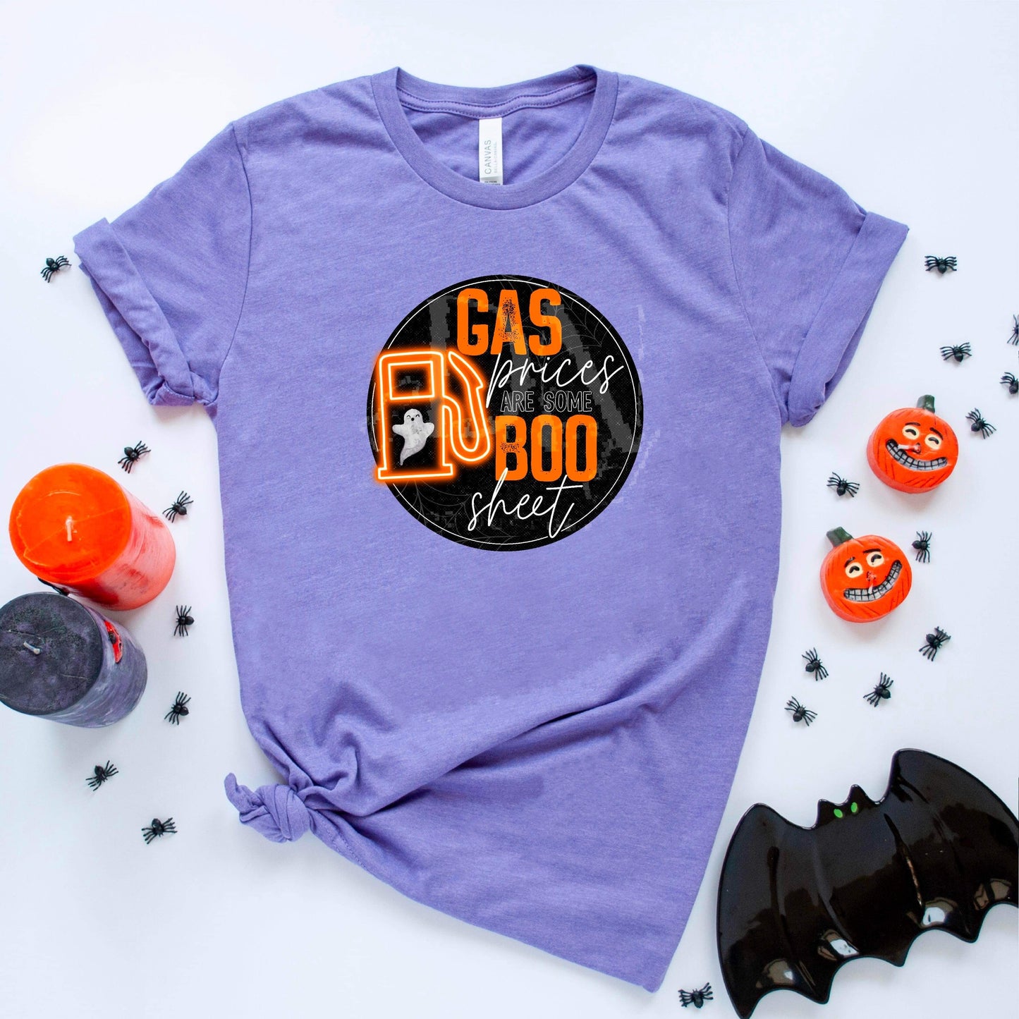 Gas Prices are some Boo Sheet DTF Transfer