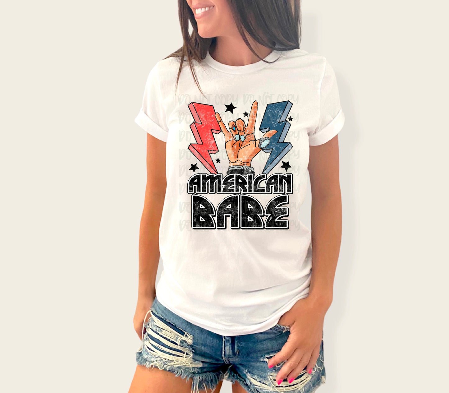 American Babe DTF Transfer