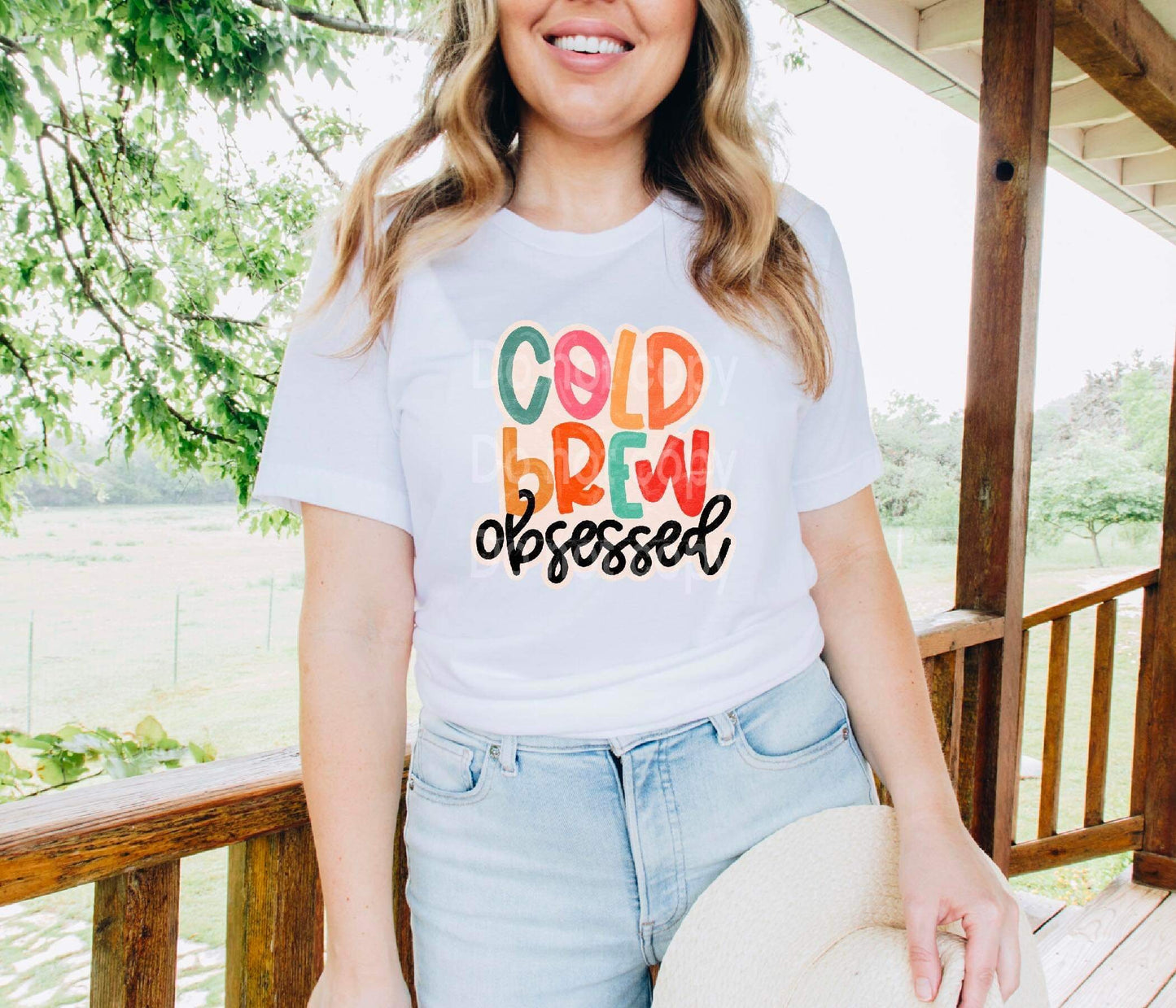 Cold Brew Obsessed DTF Transfer