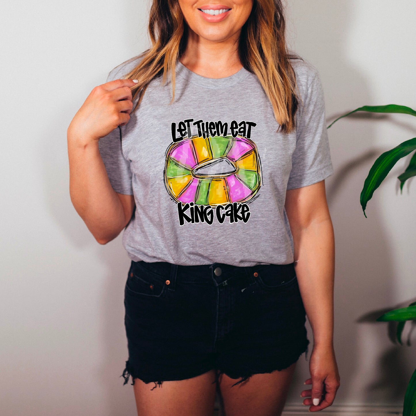 Let Them Eat King Cake DTF Transfer