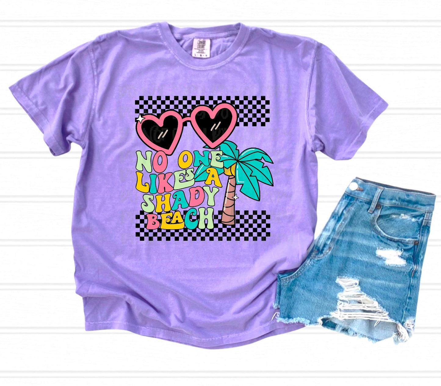 Shady Beach DTF Transfer