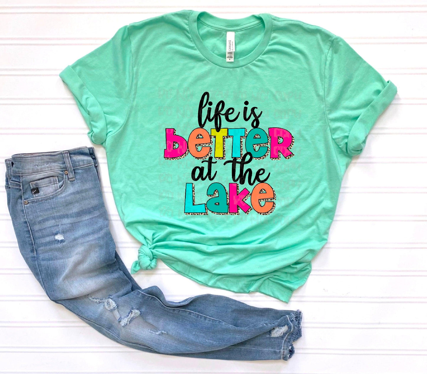 Life is Better at the Lake DTF Transfer