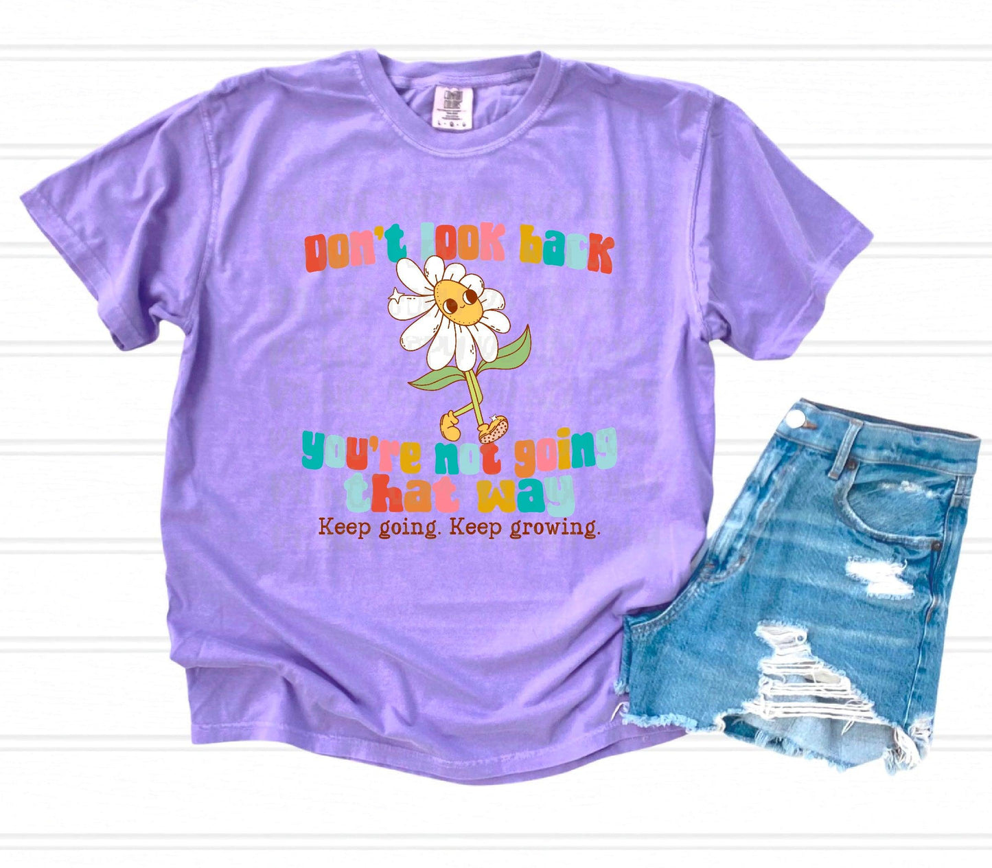 Keep Going Keep Growing DTF Transfer