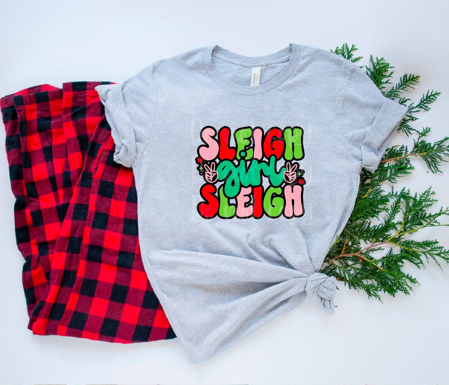Sleigh Girl Sleigh DTF Transfer