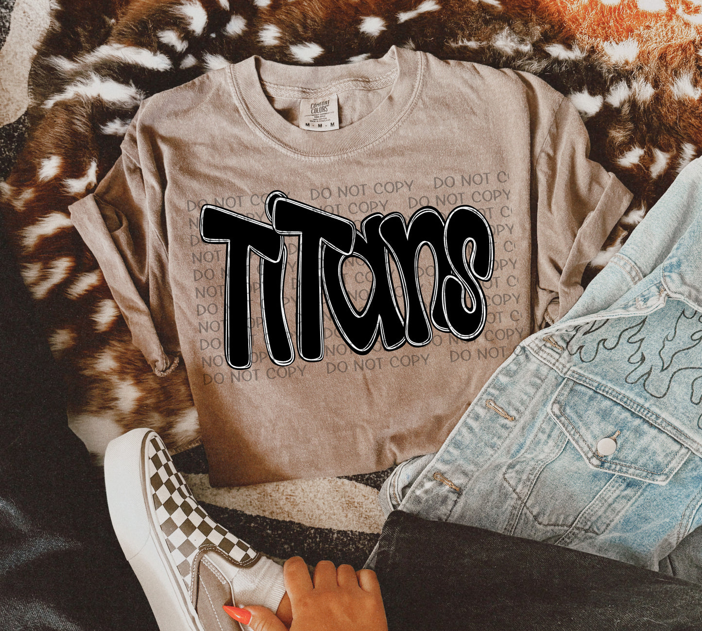 Funky Doodle Mascots DTF Transfer