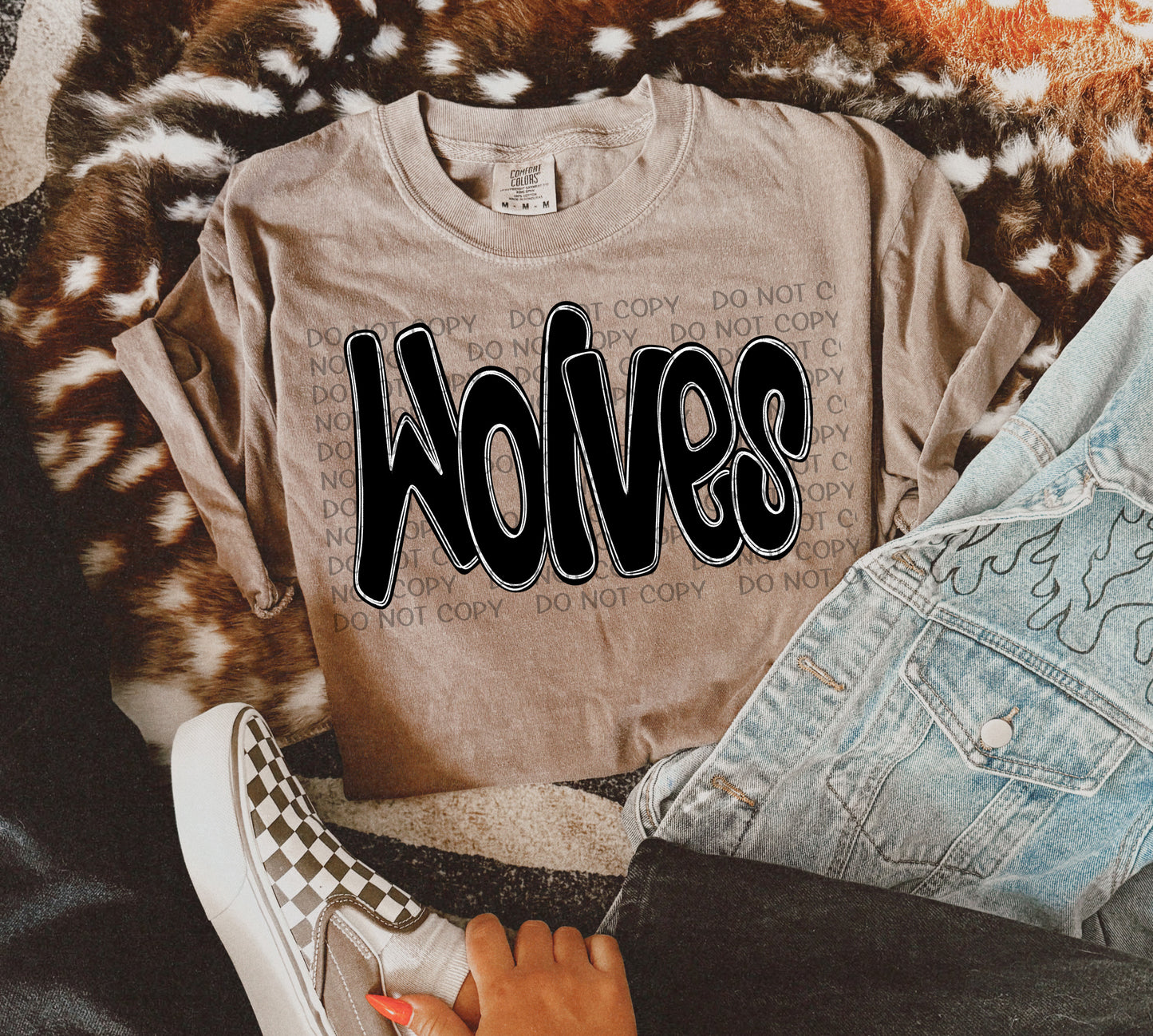 Funky Doodle Mascots DTF Transfer