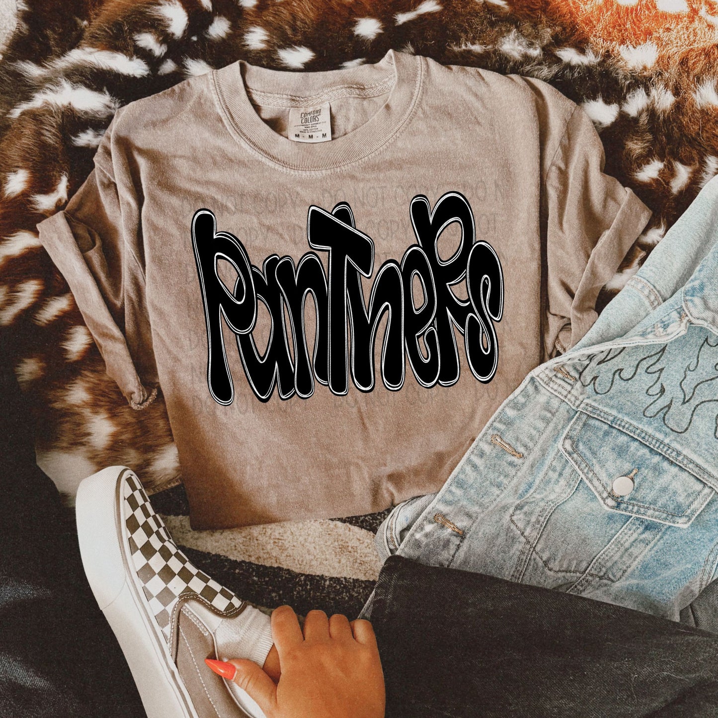 Funky Doodle Mascots DTF Transfer