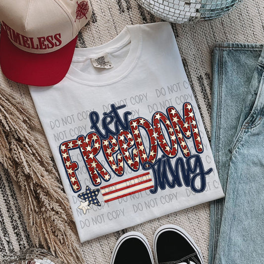 Let Freedom Ring DTF Transfer