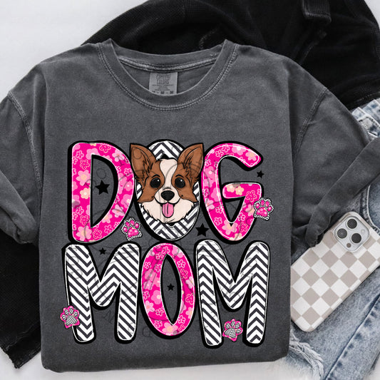 Dog Mom Corgi DTF Transfer