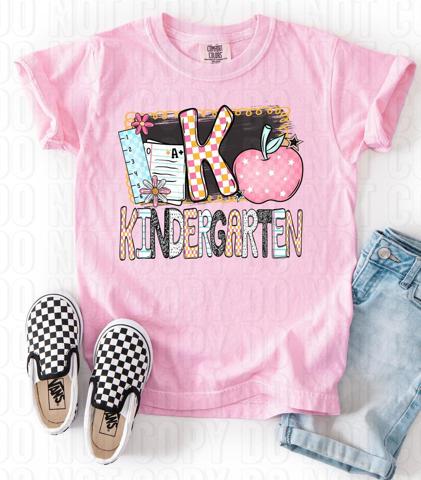 B2S Apple Kindergarten DTF Transfer