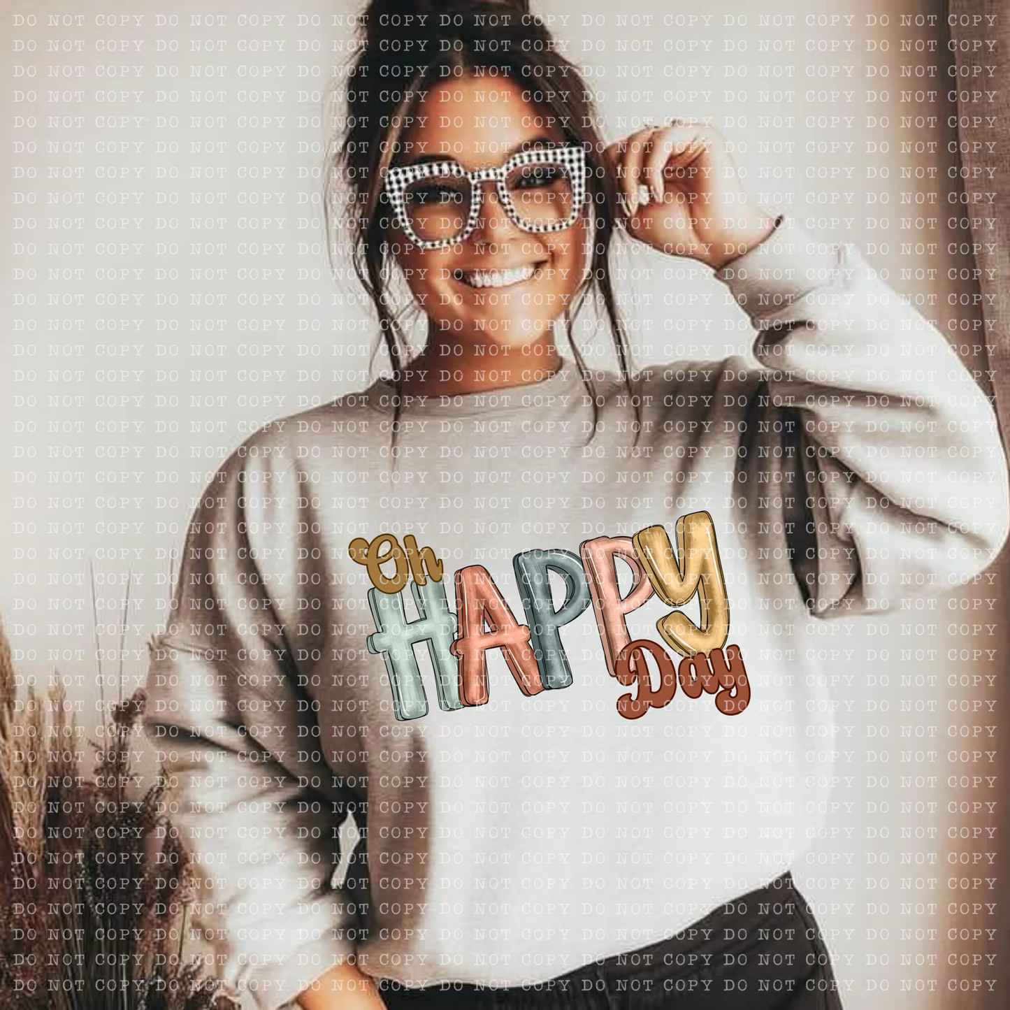 Oh Happy Day DTF Transfer