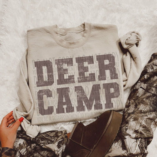 Deer Camp DTF Transfer