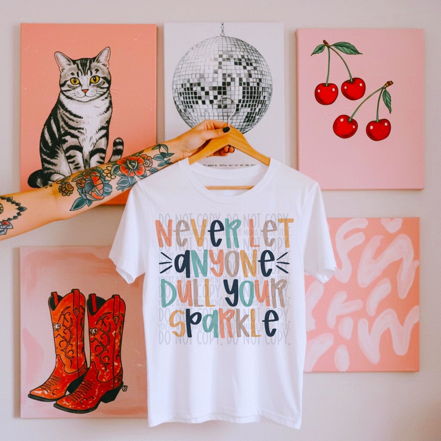 Never Let Anyone Dull Your Spark DTF Transfer