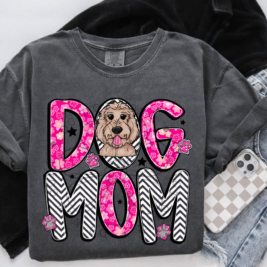 Dog Mom Golden Doodle DTF Transfer
