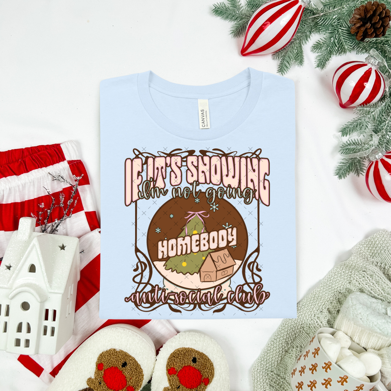 If It's Snowing I'm Not Going DTF Transfer